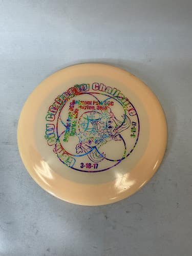 Used Gem City Challenge Disc Golf Driver Tan 11859-s000019066