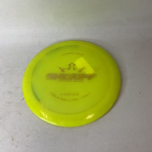 Used Dynamic Discs Sheriff Disc Golf Driver Yellow 11859-s000019302