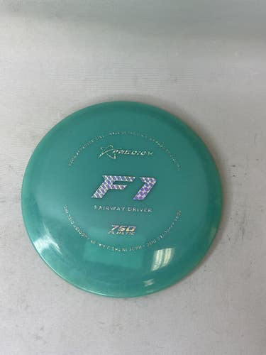 Used Prodigy Disc F-7 Disc Golf Driver Teal 11859-s000019377