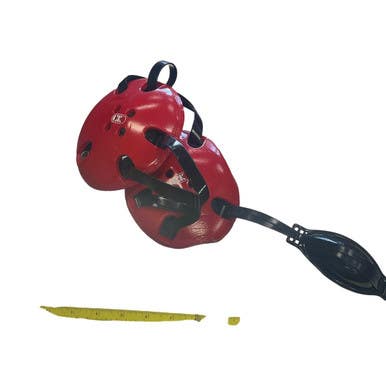 Used Cliff Keen Wrestling Headgear Red 11859-s000030169