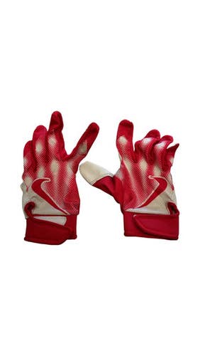 Used Nike Bb Sb Batting Gloves Red Xs 11859-s000030212