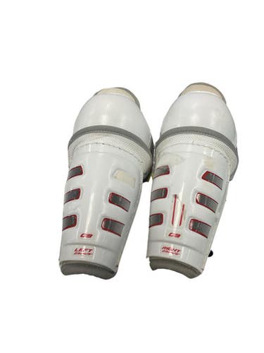 Used Ccm Youth Shin Guards White 9" 11859-s000021103