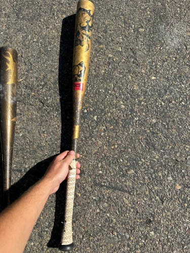 2023 DeMarini Voodoo One Alloy BBCOR Certified Bat (-3) 30 oz 33" (Used)