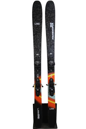 USED 2026 Line Pandora 92 168cm Skis with Tyrolia Attack LYT 11 Bindings