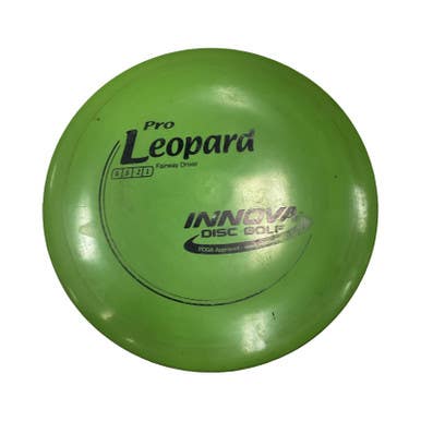 Used Innova Pro Leopard 172g Disc Golf Driver Green 11859-s000025991