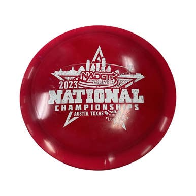 Used Lone Star Disc Alpha 174g Disc Golf Driver Red 11859-s000026002