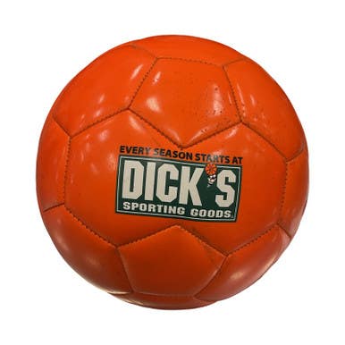 Used Dicks Soccer Ball Orange Size 3 11859-s000026165
