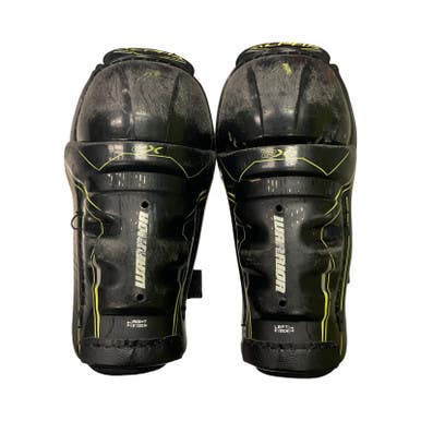 Used Warrior Qx Junior Shin Guards Black 8" 11859-s000026210