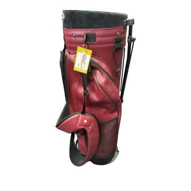 Used Takara Sport Inc Mens Stand Bag Maroon 11859-s000027530