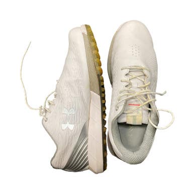 Used Under Armour Hovr Mens Golf Shoes White Senior 8 11859-s000027739