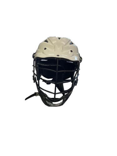 Used Cascade Cpv-r Lacrosse Helmet White Md 11859-s000028437
