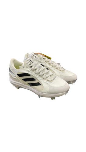 Used Adidas Pure Hustle Bb Sb Cleats White Youth 07.5 11859-s000029690
