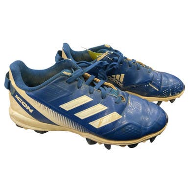 Used Adidas Icon Bb Sb Cleats Royal Blue Youth 06.5 11859-s000015027