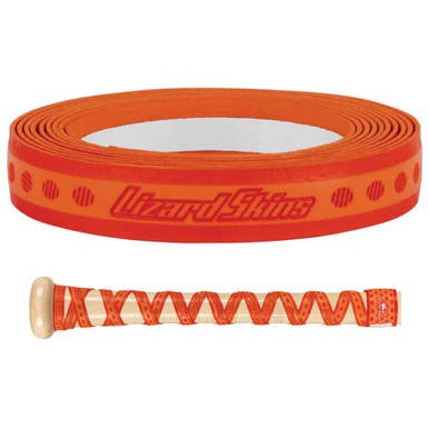 New Lizard Skins Bat Grip .5mm- Blaze Orange 11859-liz696260018291