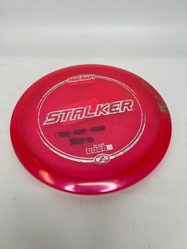 Used Discraft Stalker Disc Golf Driver Red 11859-s000017789
