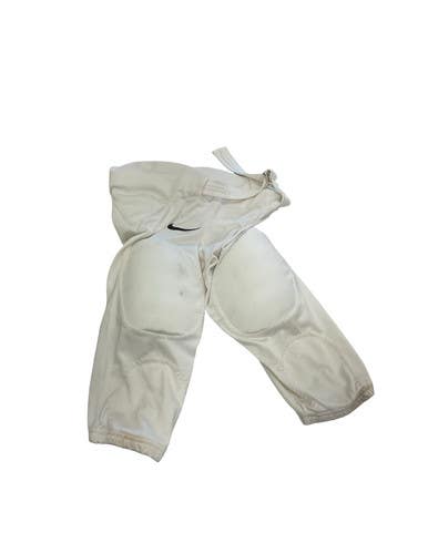 Used Nike Youth Fb Integrated Pants White Md 11859-s000018299