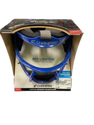 Used Champro Champro Fielders Mask Bb Sb Fielders Mask Royal Blue Md 11859-s000021793