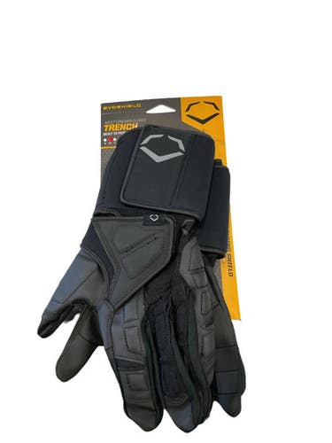 New Blk Lineman Gloves-med 11859-wil097512904377
