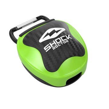 New Shock Doctor Mouthguard Case- Green 11859-shd733313034454