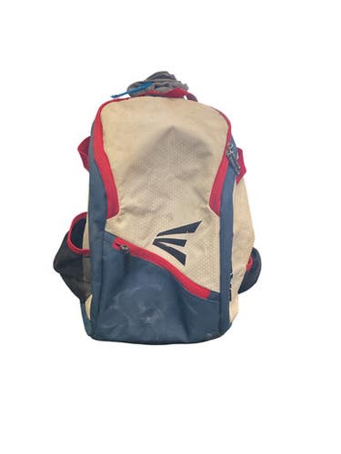 Used Easton Bb Sb Player Carry Bag White 11859-s000023373