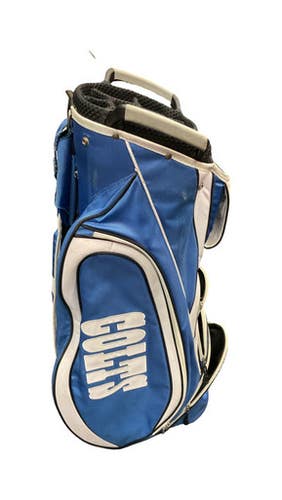 Used Nfl Indianapolis Colts Mens Stand Bag Royal Blue 11859-s000028292