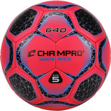 New Maverick Soccer Ball Fire Red- Size 4 11859-chp752044018458