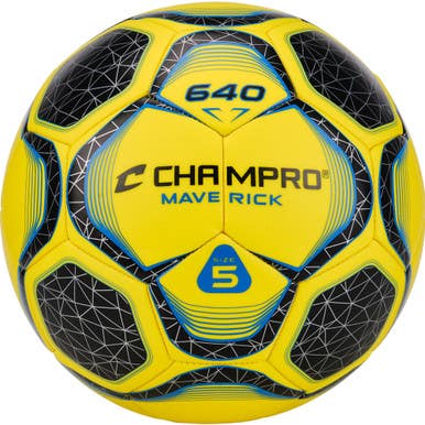 New Maverick Soccer Ball Optic Yellow- Size 5 11859-chp752044018533