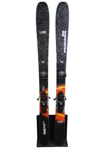 USED 2026 Line Pandora 92 147cm Skis with Tyrolia Attack LYT 11 Bindings
