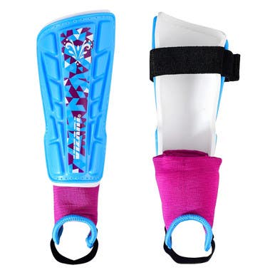 New Soccer Shin Guards Frost Blue Maroon-large 11859-viz664181701295
