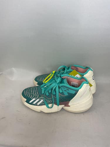Used Adidas Mitchell Basketball Shoes W Turquoise Senior 6 11859-s000018781