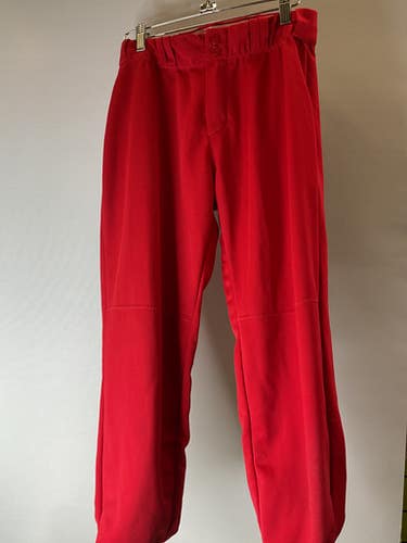 Used Baseball Pants Bb Sb Pant Boys Red Md 11859-s000020294