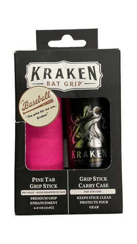 New Pine Tar Grip Stick And Case Combo- Pink 11859-kra860009545885