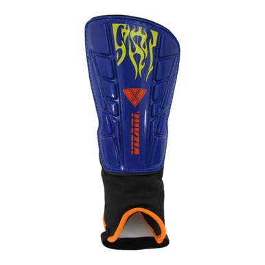 New Blaze Soccer Shin Guards Orange Blue- Medium 11859-viz664181034553