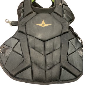 Used All-star Catchers Chest Protector Black Adult 11859-s000030846