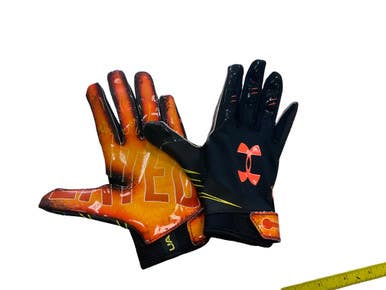 Used Under Armour Football Gloves Fb Gloves Black Xs 11859-s000030982