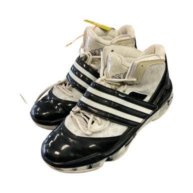 Used Adidas Basketball Shoes M Black Youth 09.5 11859-s000025823