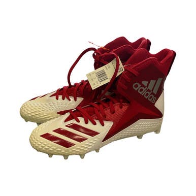 Used Adidas Adult Fb Cleats Red Senior 12.5 11859-s000026517