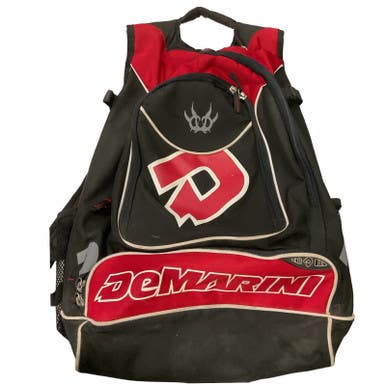Used Demarini Bag Bb Sb Player Backpack Red 11859-s000027455