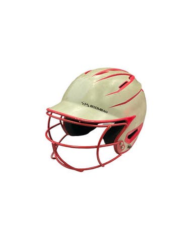 Used Boombah Batting Helmet W Mask Grey Md 11859-s000027410
