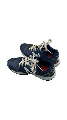 Used New Balance Turf Shoes Bb Sb Cleats Navy Blue Junior 05 11859-s000028663