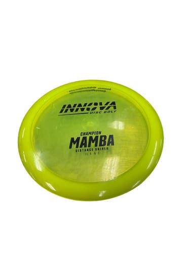 Used Innova Mamba Disc Golf Driver Yellow 11859-s000022132