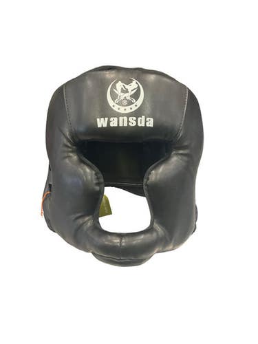 Used Martial Arts Head Gear Black 11859-s000026888