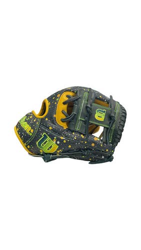 Used Wilson A2000 Bb Sb Glove Rh Throw Navy Blue 11 1 2" 11859-s000028035