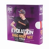 New Evolution Disc Golf Starter Set 11859-dscdmevolutionset