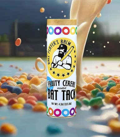 New Ball Players Balm Bat Tack- Fruity Cereal 11859-bpb860010217221