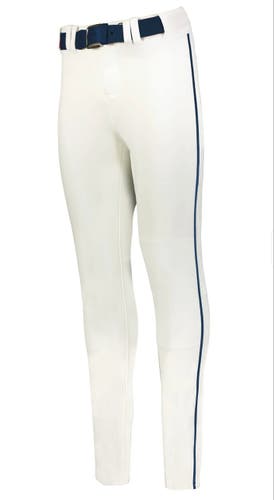 White Men's Small Adult Alleson Game Pants (New)