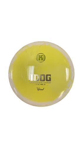 Used Grind Idog Disc Golf Driver Yellow 172g 11859-s000028906
