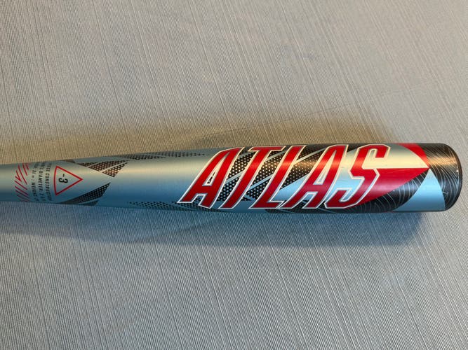 2026 Louisville Slugger Atlas Alloy BBCOR Certified Bat (-3) 28 oz 31" (Used)
