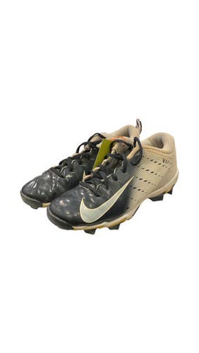 Used Nike Fastflex Vapor Bb Sb Cleats White And Black Junior 04.5 11859-s000029534