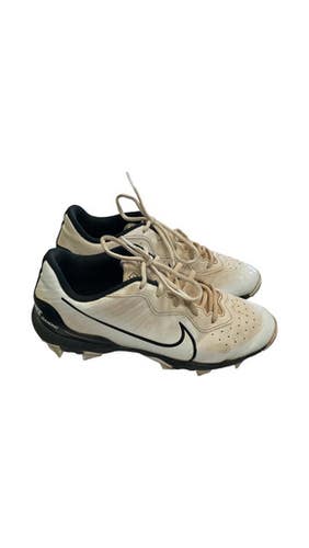 Used Nike Diamond Bb Sb Cleats White Youth 08.0 11859-s000029603